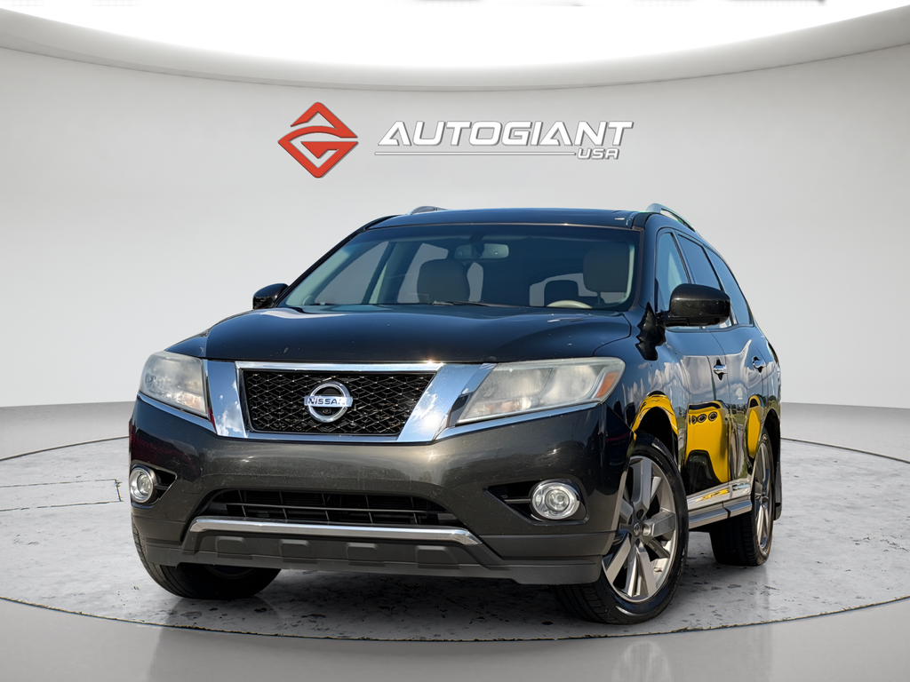 Midnight Jade 2015 Nissan Pathfinder SUV / Crossover Four-Wheel Drive Continuously Variable Transmission