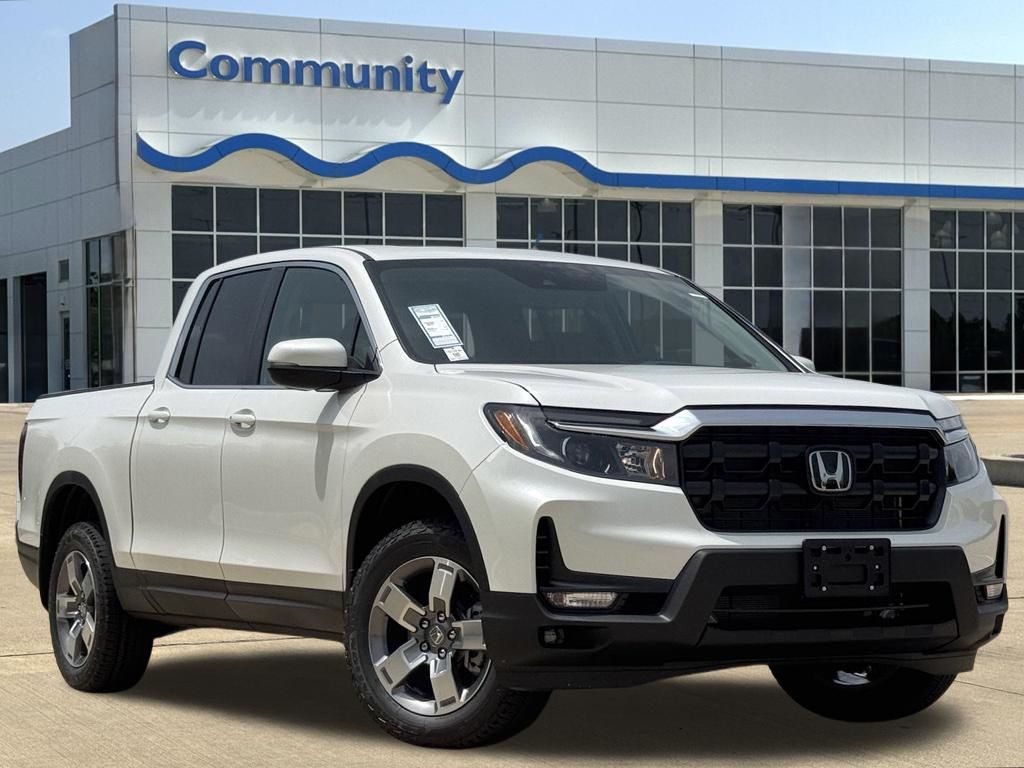 2026 Honda Ridgeline RTL White at Classic Honda Galveston