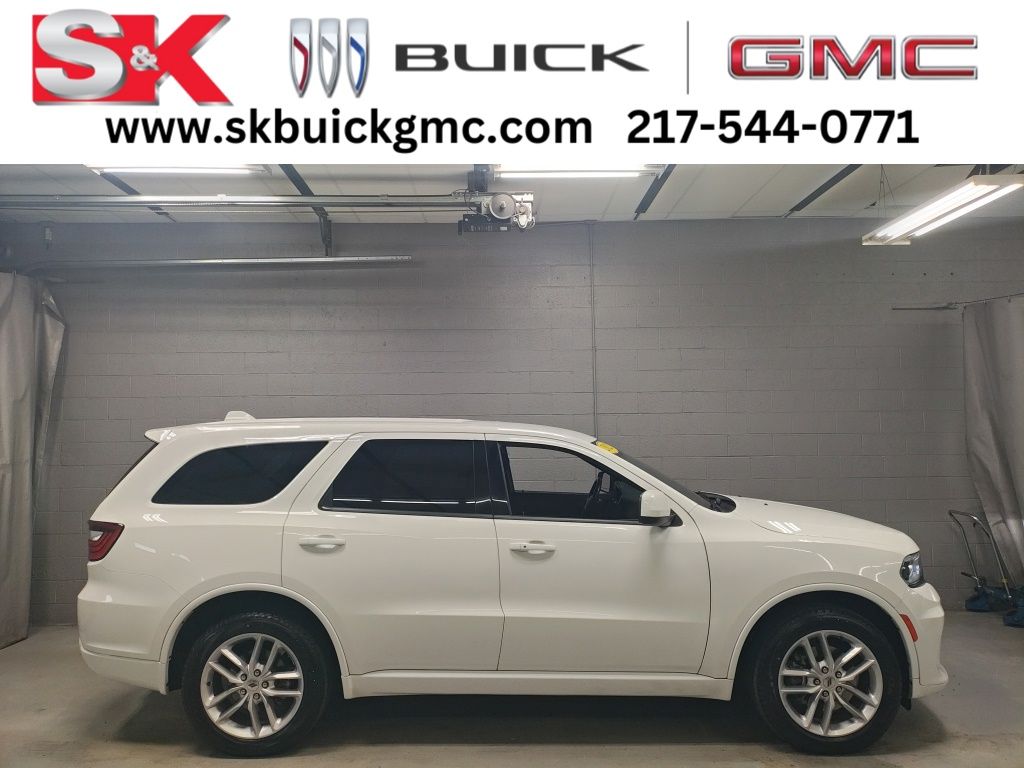 White Knuckle Clearcoat 2022 Dodge Durango GT AWD SUV / Crossover All-Wheel Drive 8-Speed Automatic