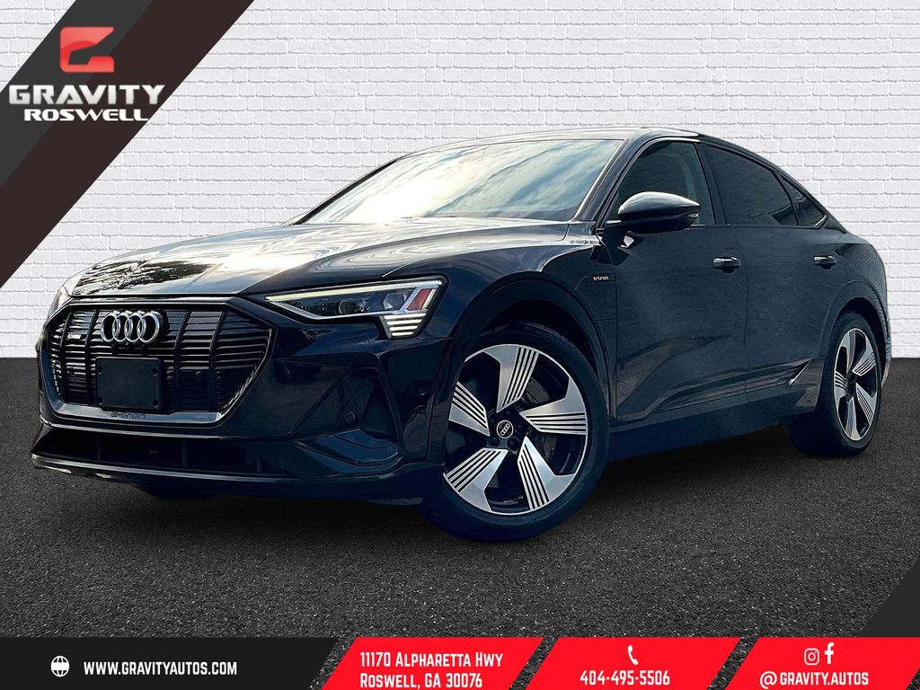 Black Metallic 2021 Audi e-tron SUV / Crossover All-Wheel Drive Automatic