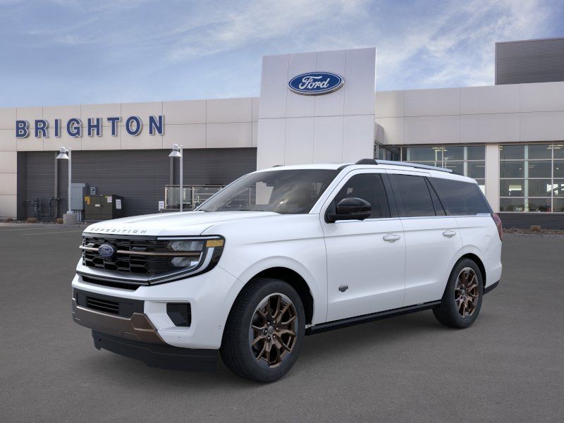 White Metallic 2026 Ford Expedition King Ranch 4WD SUV / Crossover Four-Wheel Drive Automatic