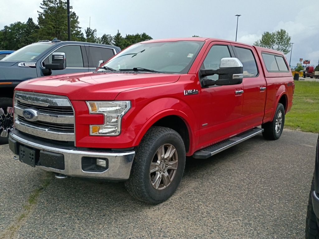 Race Red 2016 Ford F-150 Pickup Truck Four-Wheel Drive 6-Speed Automatic