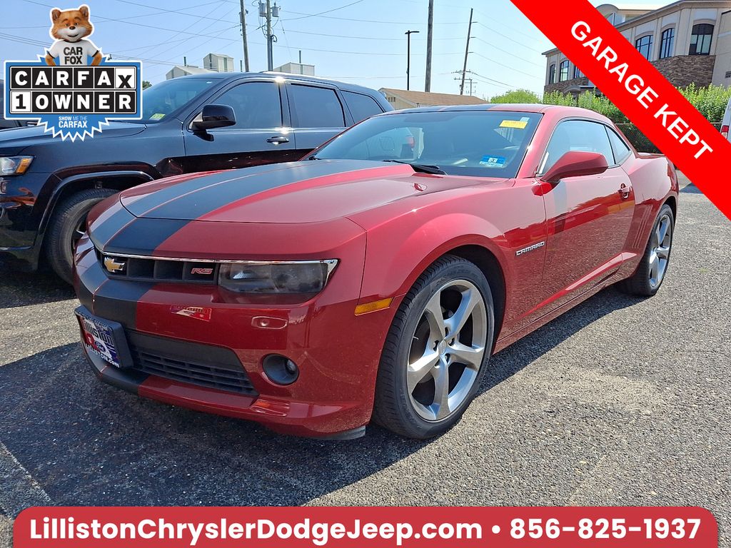 Red Rock Metallic 2014 Chevrolet Camaro Coupe Rear-Wheel Drive 6-Speed Automatic