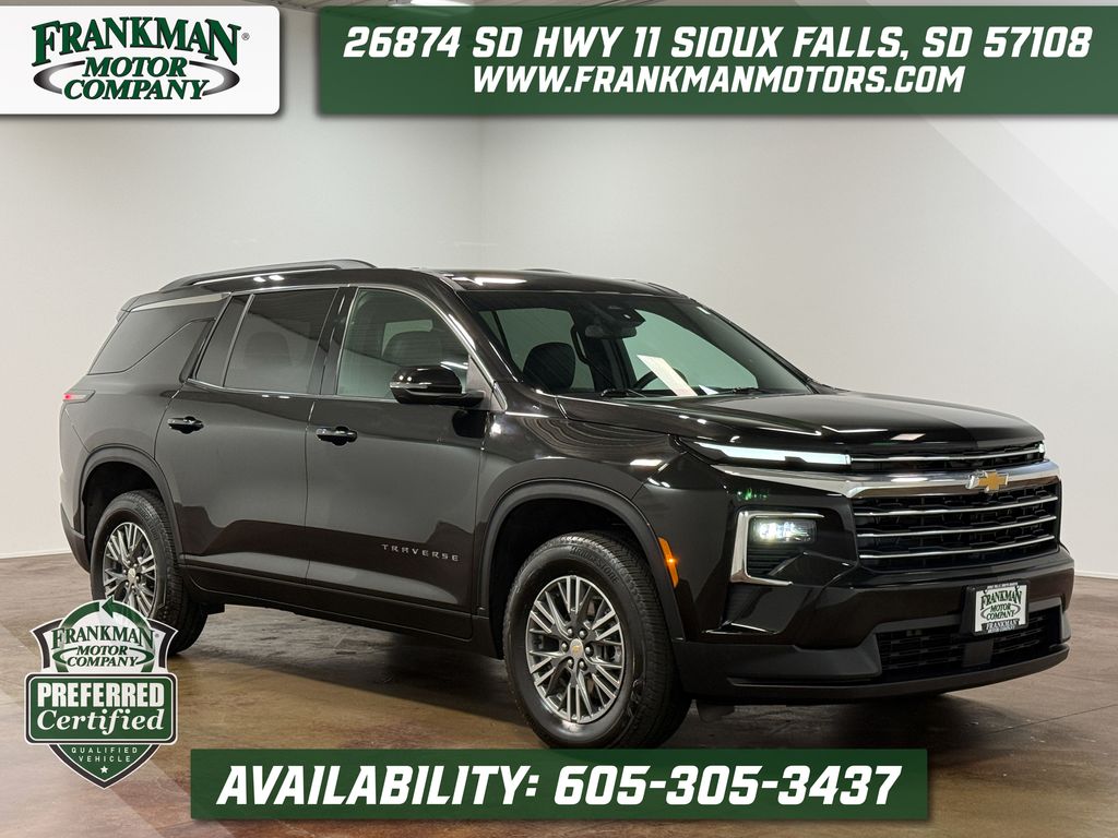 Mosaic Black Metallic 2026 Chevrolet Traverse LT AWD SUV / Crossover Four-Wheel Drive 8-Speed Automatic