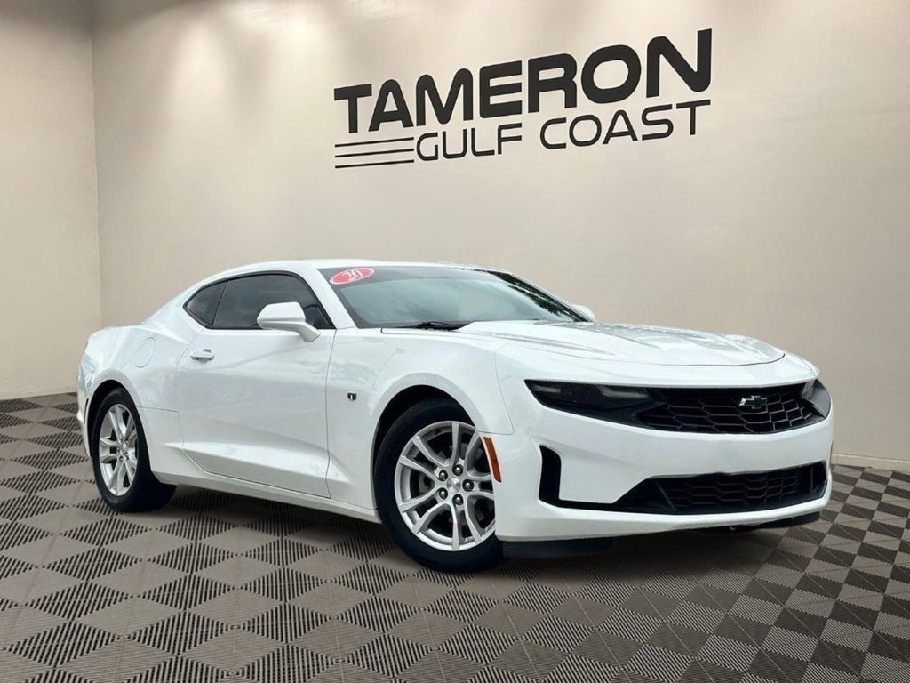 Summit White 2020 Chevrolet Camaro LS Coupe RWD Coupe Rear-Wheel Drive 8-Speed Automatic