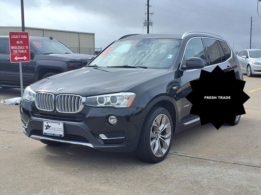 Black Sapphire Metallic 2016 BMW X3 xDrive28i AWD SUV / Crossover All-Wheel Drive 8-Speed Automatic