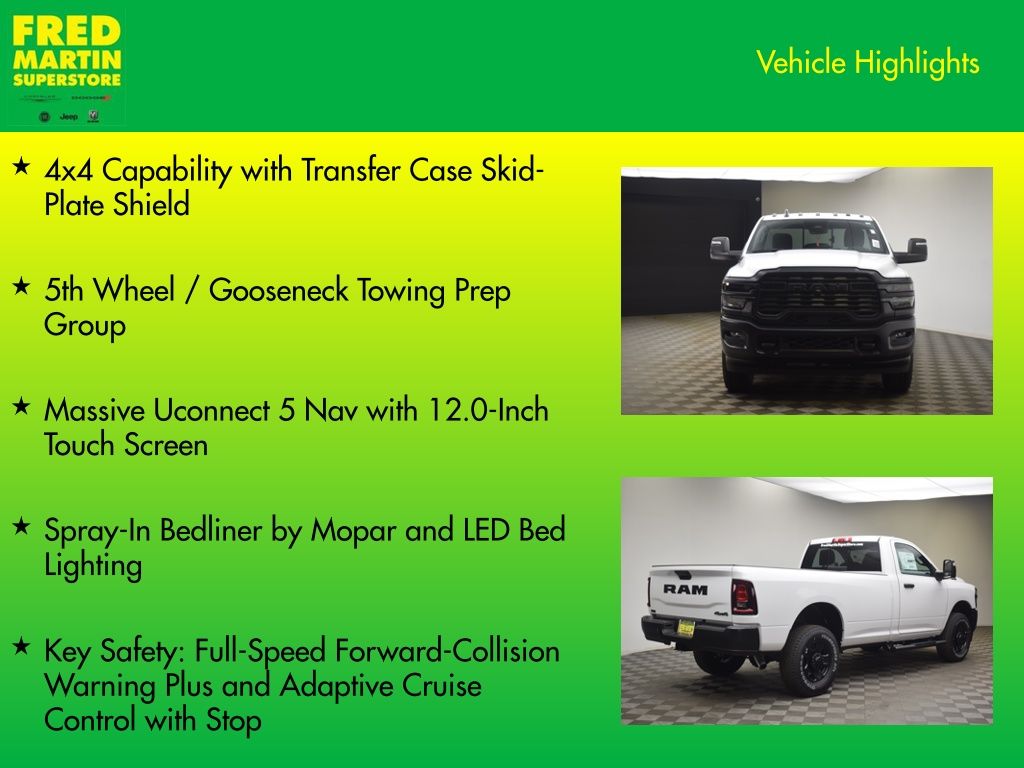 new 2026 Ram 2500 car, priced at $45,953