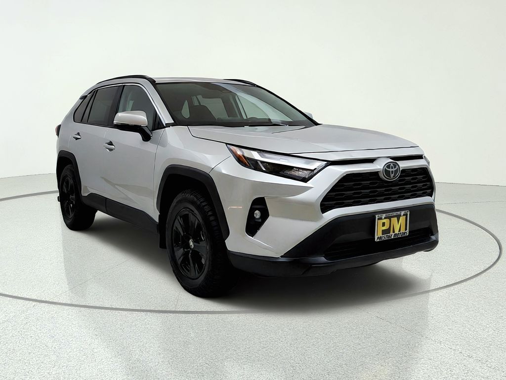Silver Sky Metallic 2025 Toyota RAV4 SUV / Crossover All-Wheel Drive 8-Speed Automatic