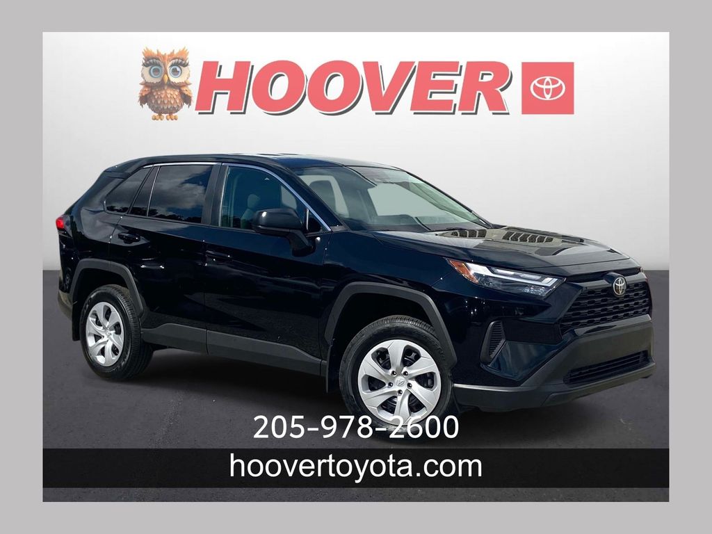 Midnight Black Metallic 2025 Toyota RAV4 SUV / Crossover Front-Wheel Drive 8-Speed Automatic