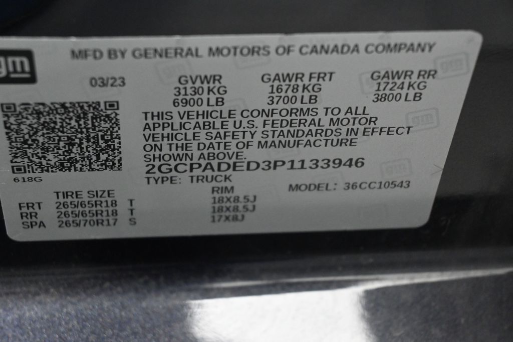 Used 2023 Dark Ash Metallic Chevrolet RST image 18