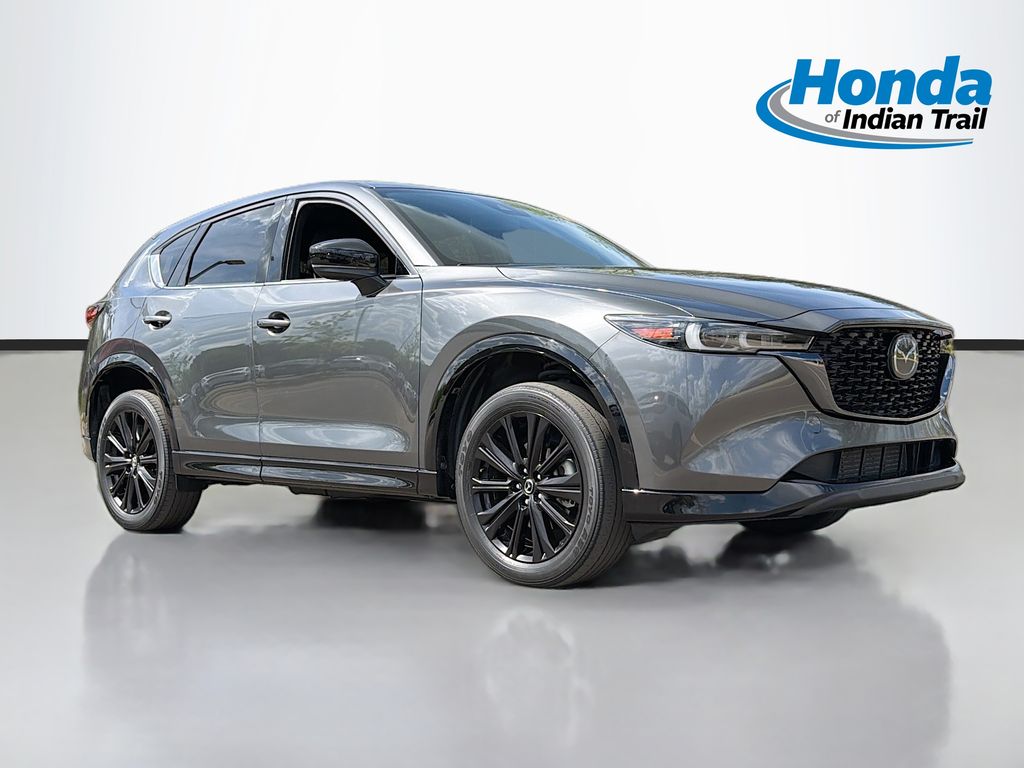 Machine Gray Metallic 2022 Mazda CX-5 2.5 Turbo AWD SUV / Crossover All-Wheel Drive 6-Speed Automatic