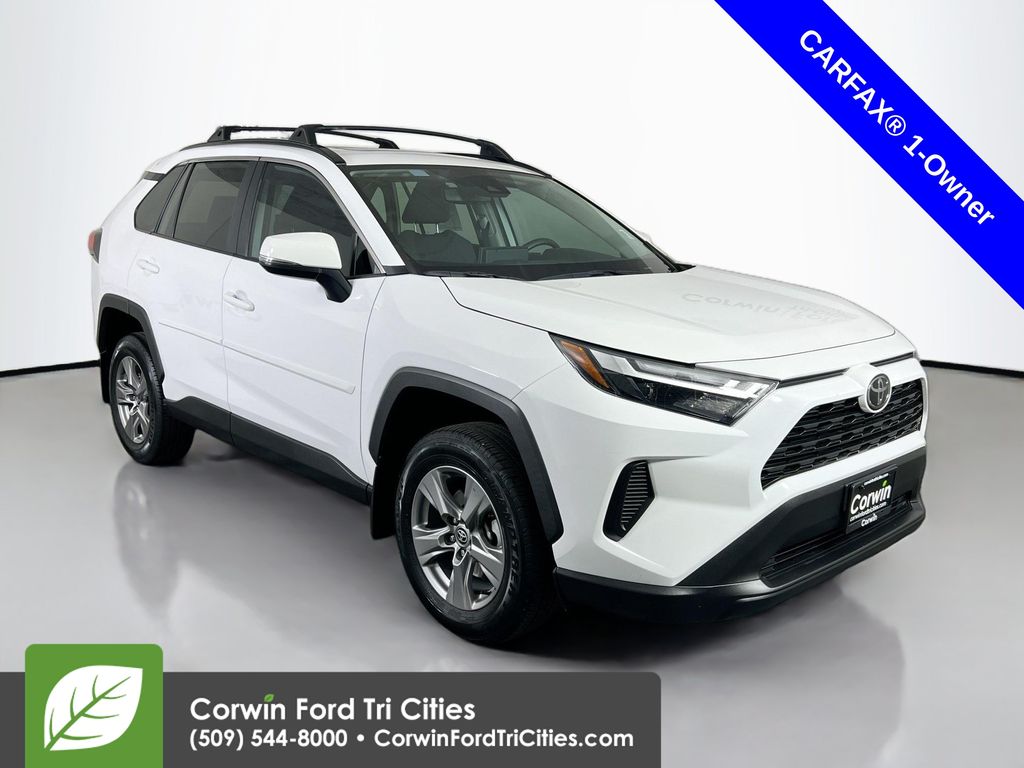 White (Wind Chill Pearl) 2024 Toyota RAV4 SUV / Crossover Front-Wheel Drive 8-Speed Automatic