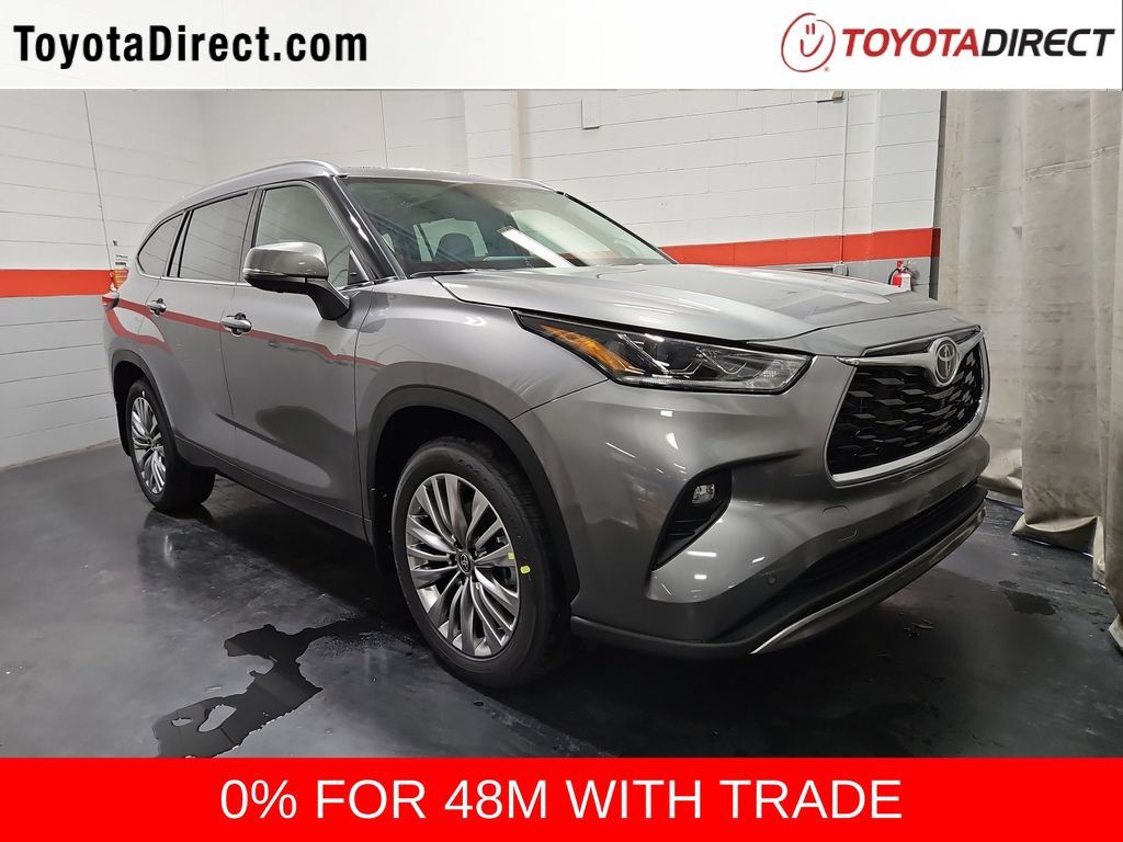 Heavy Metal 2026 Toyota Highlander Platinum AWD SUV / Crossover All-Wheel Drive 8-Speed Automatic