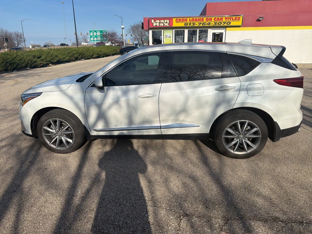Platinum White Pearl 2021 Acura RDX SH-AWD with Technology Package SUV / Crossover All-Wheel Drive Automatic