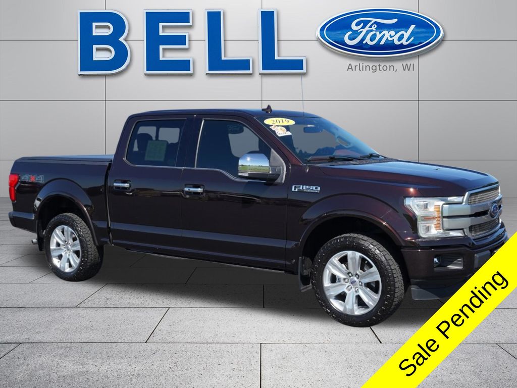 Magma Red Metallic 2019 Ford F-150 Pickup Truck Four-Wheel Drive Automatic