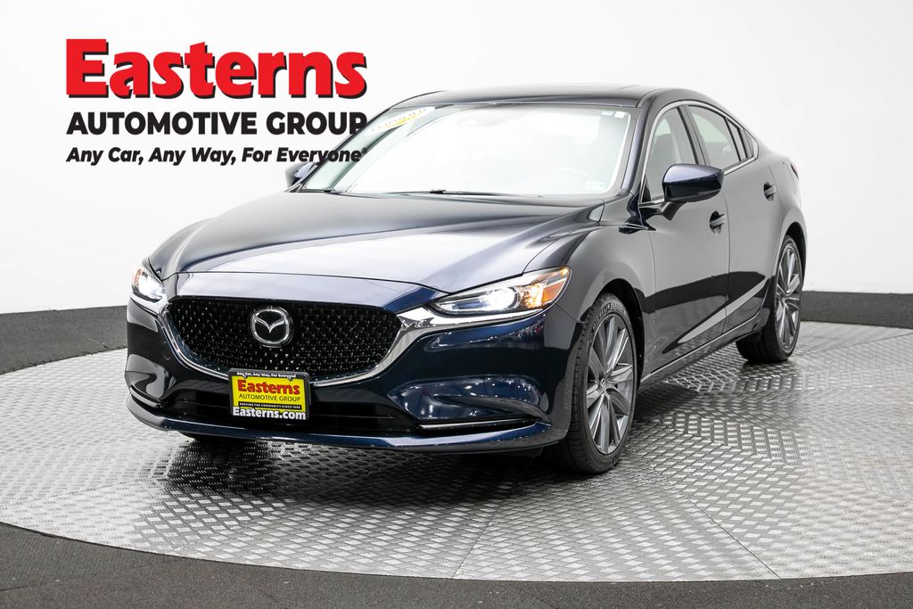 Deep Crystal Blue Mica 2021 Mazda MAZDA6 Sedan Front-Wheel Drive 6-Speed Automatic