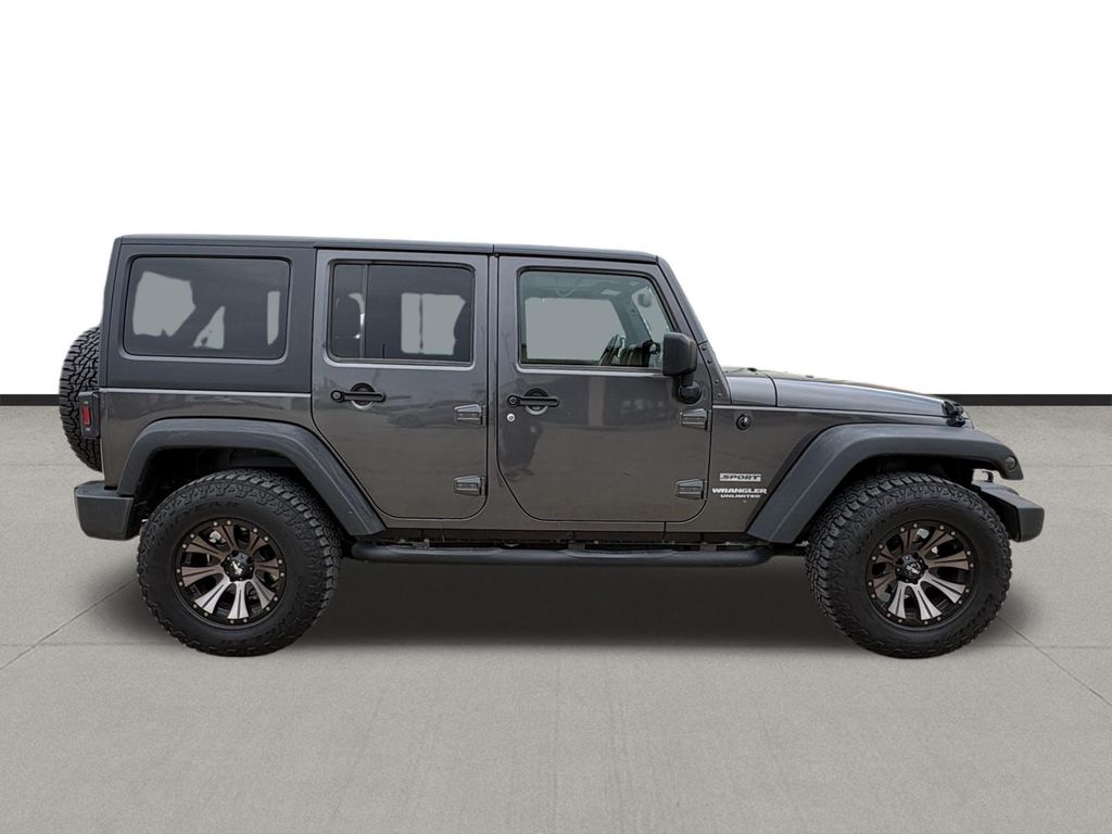 2017 Jeep Wrangler Unlimited Sport Gray at Don McGill Toyota
