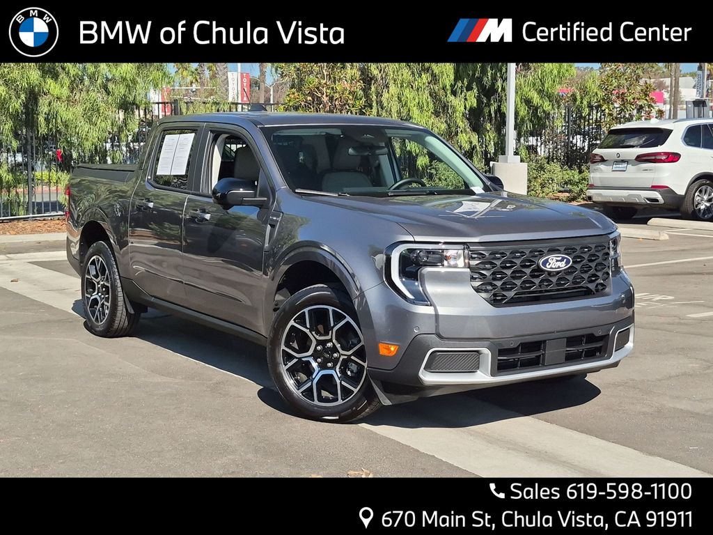 Gray Metallic 2025 Ford Maverick Pickup Truck All-Wheel Drive Continuously Variable Transmission