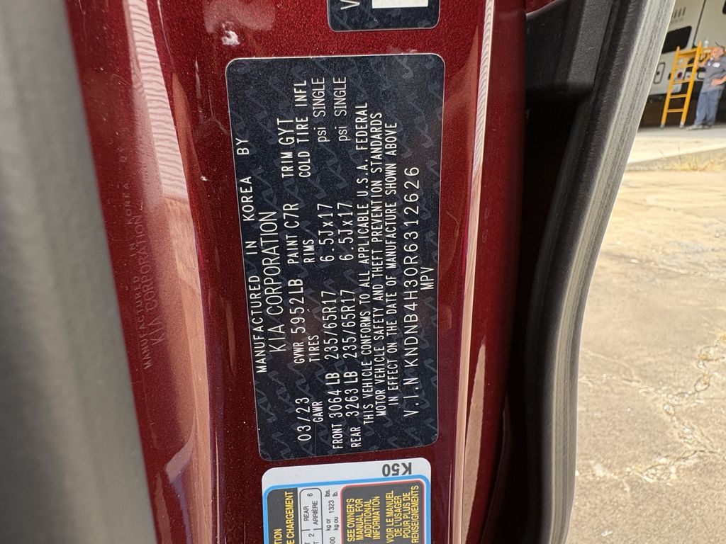 2024 Kia Carnival LX Red at Classic Chevrolet Galveston