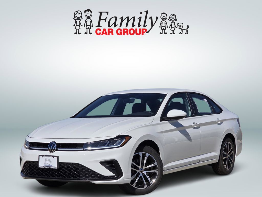 White 2026 Volkswagen Jetta Sedan Front-Wheel Drive 8-Speed Automatic