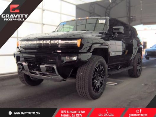 Void Black 2025 GMC Hummer EV SUV 2X AWD SUV / Crossover All-Wheel Drive 1-Speed Automatic