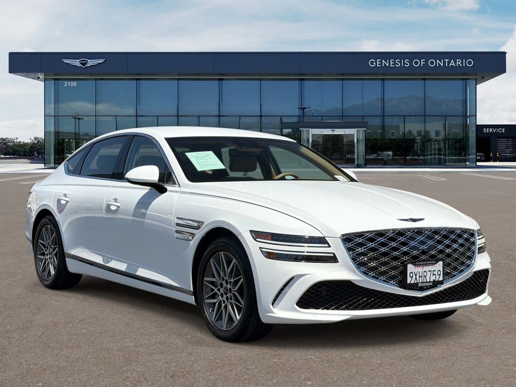 Alta White 2026 Genesis G80 2.5T AWD Sedan All-Wheel Drive 8-Speed Automatic
