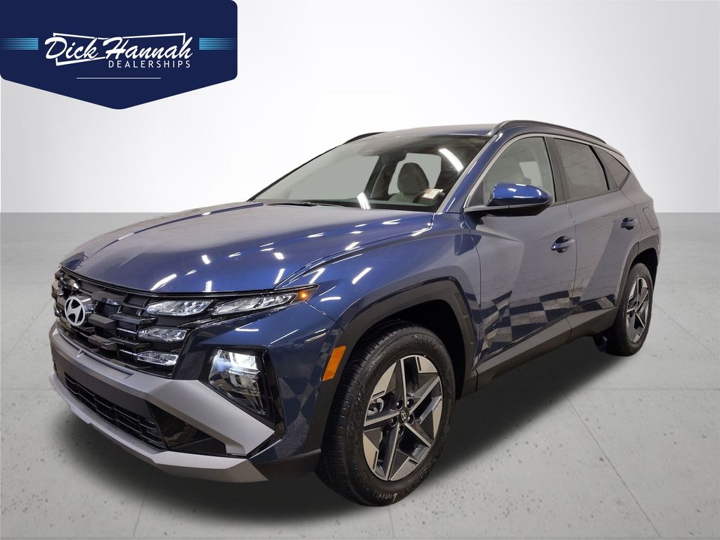 Atlantis Blue 2026 Hyundai Tucson SUV / Crossover All-Wheel Drive 8-Speed Automatic