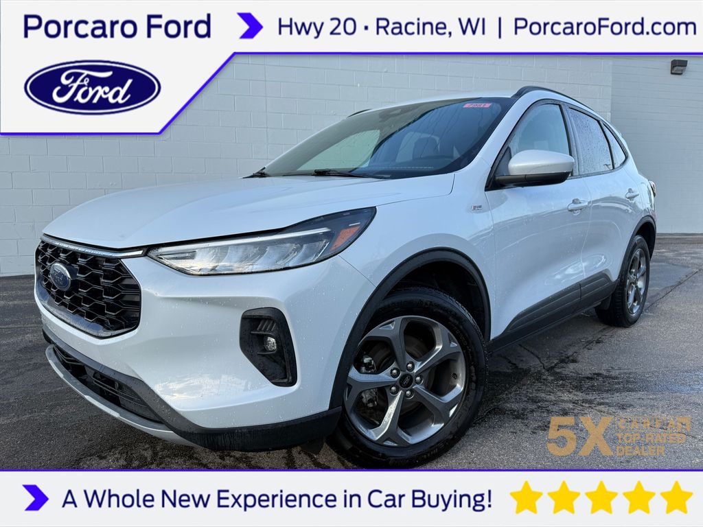 Space Silver Metallic 2025 Ford Escape ST-Line Select AWD SUV / Crossover All-Wheel Drive 8-Speed Automatic