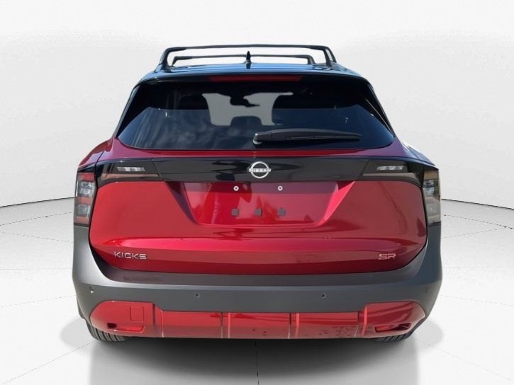 2025 Scarlet Ember Tintcoat/Super Black Nissan Kicks SR FWD SUV