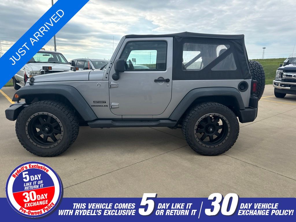 Billet Silver Metallic Clearcoat 2015 Jeep Wrangler SUV / Crossover Four-Wheel Drive 5-Speed Automatic