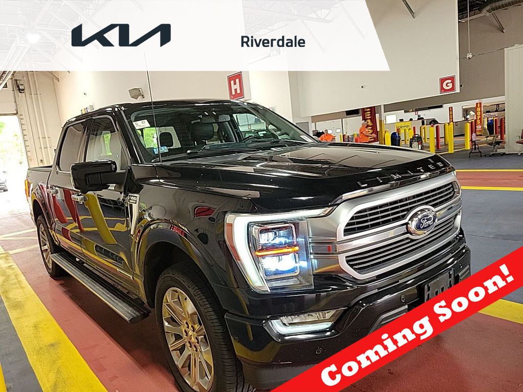 Agate Black Metallic 2021 Ford F-150 Pickup Truck Four-Wheel Drive Automatic