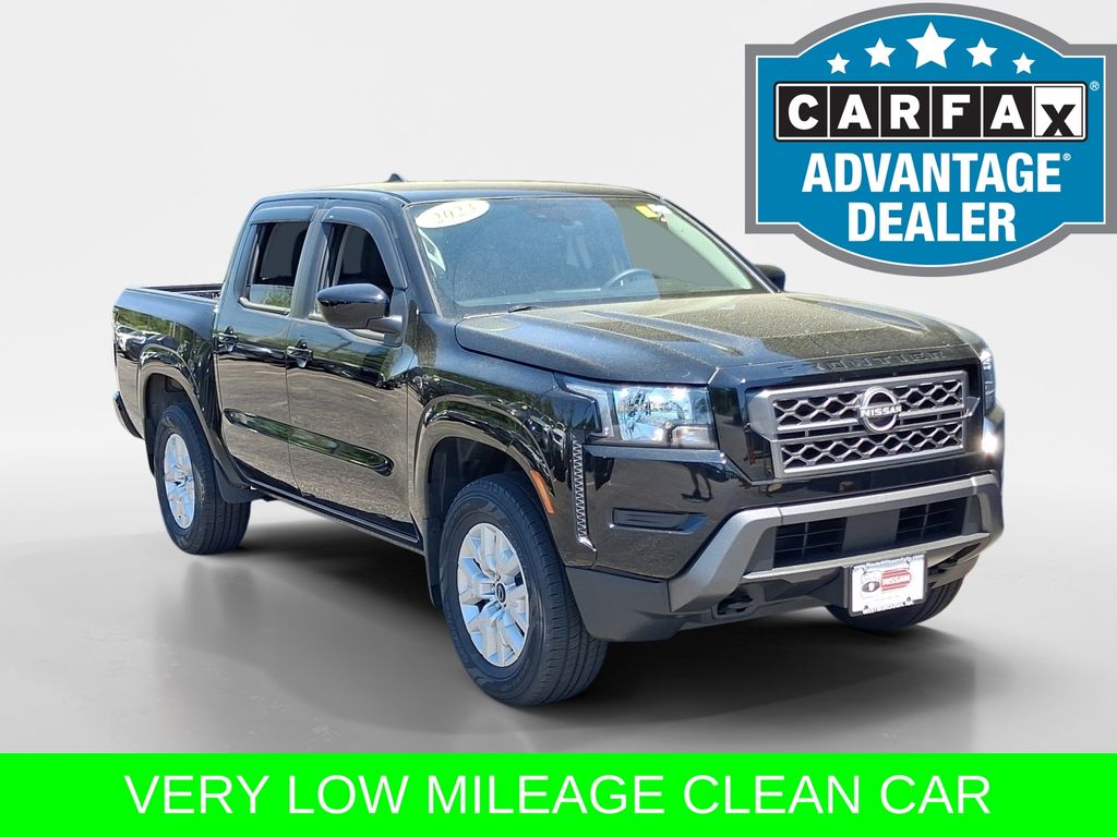 Super Black 2023 Nissan Frontier Pickup Truck Four-Wheel Drive 9-Speed Automatic
