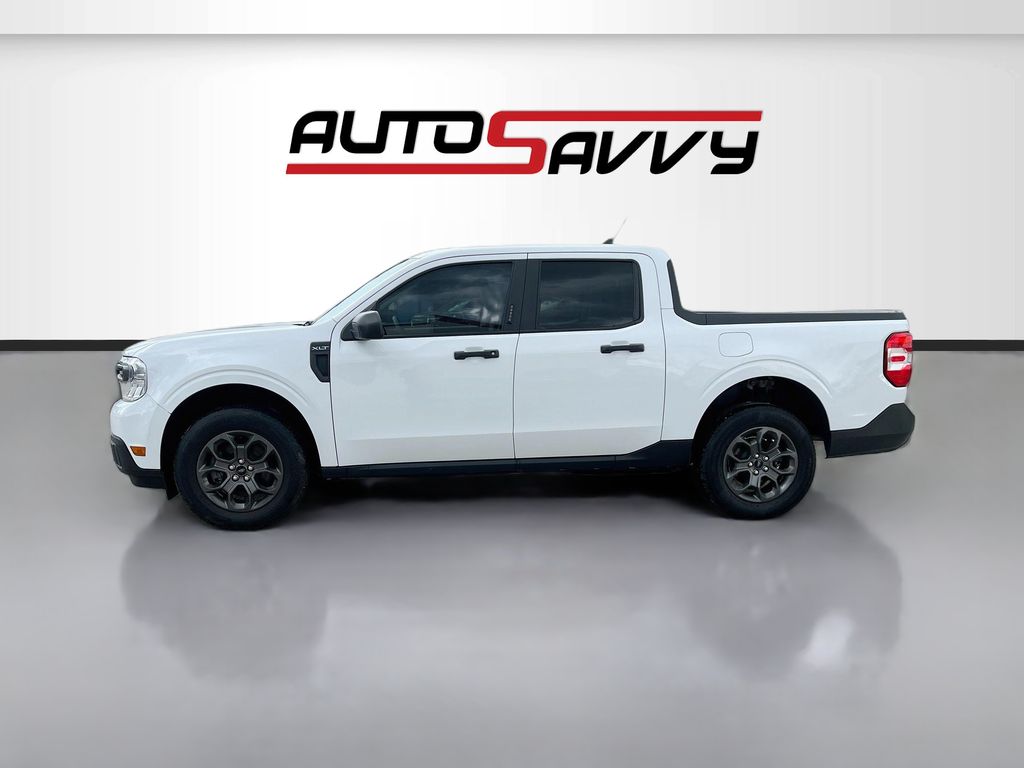 2023 Ford Maverick XLT White at AutoSavvy Houston Southwest