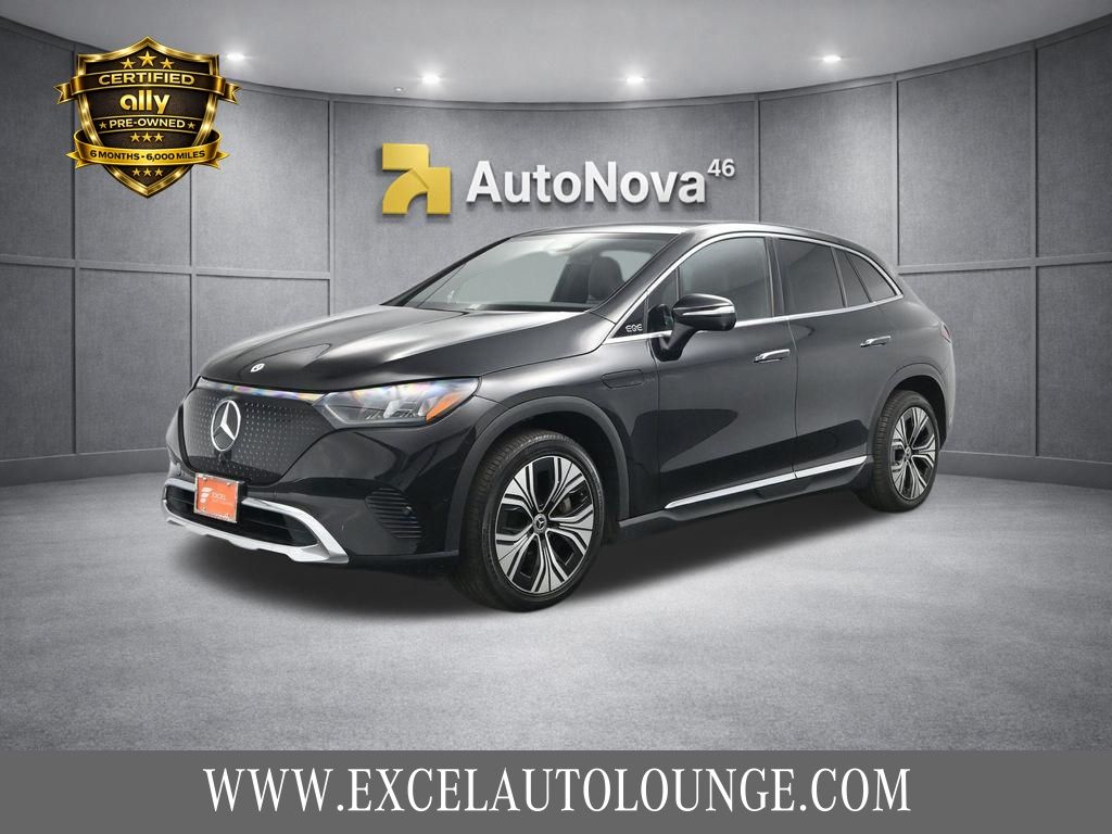 Black 2023 Mercedes-Benz EQE Sedan All-Wheel Drive 1-Speed Automatic
