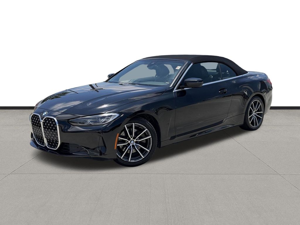 Jet Black 2024 BMW 4 Series 430i Convertible RWD Convertible Rear-Wheel Drive 8-Speed Automatic