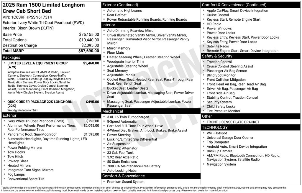Used 2025 Ram 1500 Truck