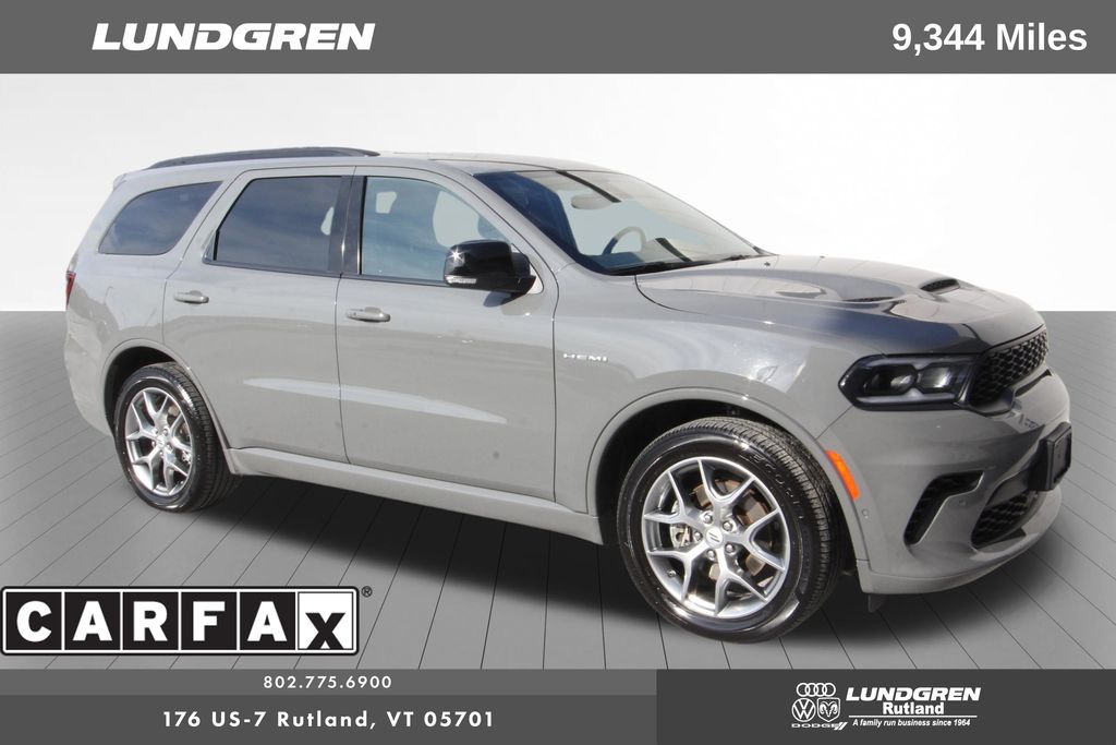 Destroyer Gray Clearcoat 2026 Dodge Durango SUV / Crossover All-Wheel Drive 8-Speed Automatic
