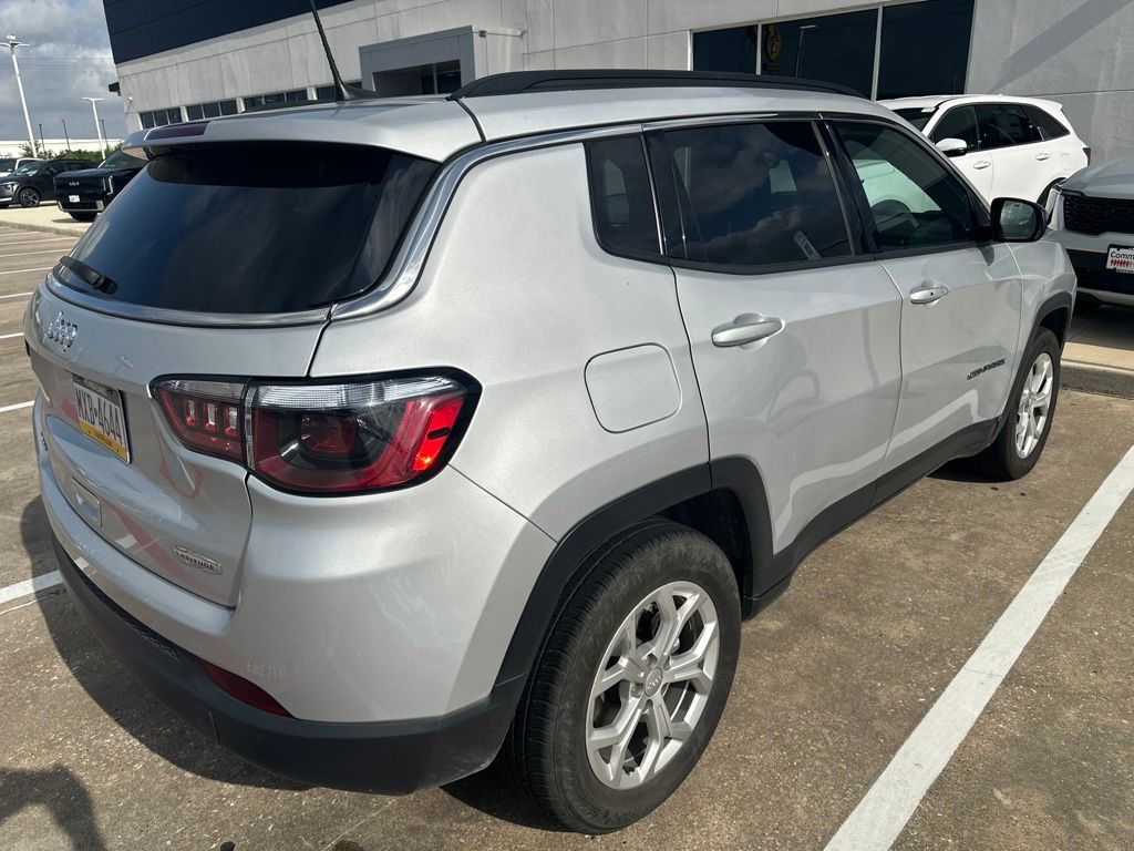 2024 Jeep Compass Latitude Silver at Classic Chevrolet Galveston