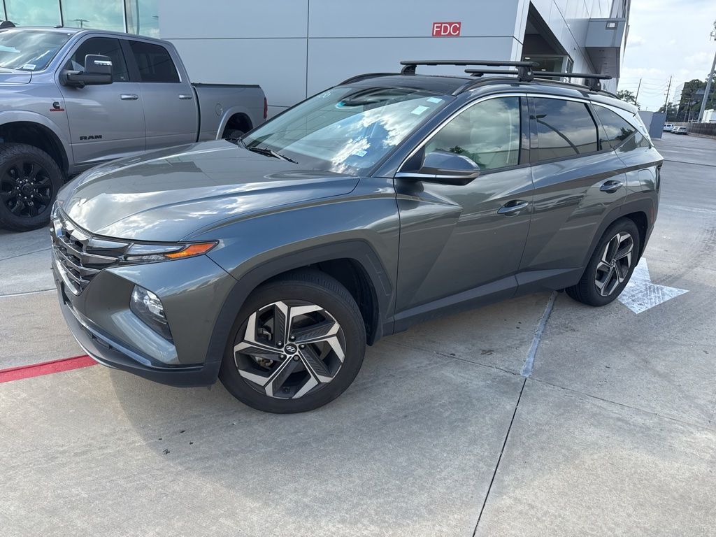 2022 Hyundai Tucson Limited Gray at Bayway Cadillac of The Woodlands