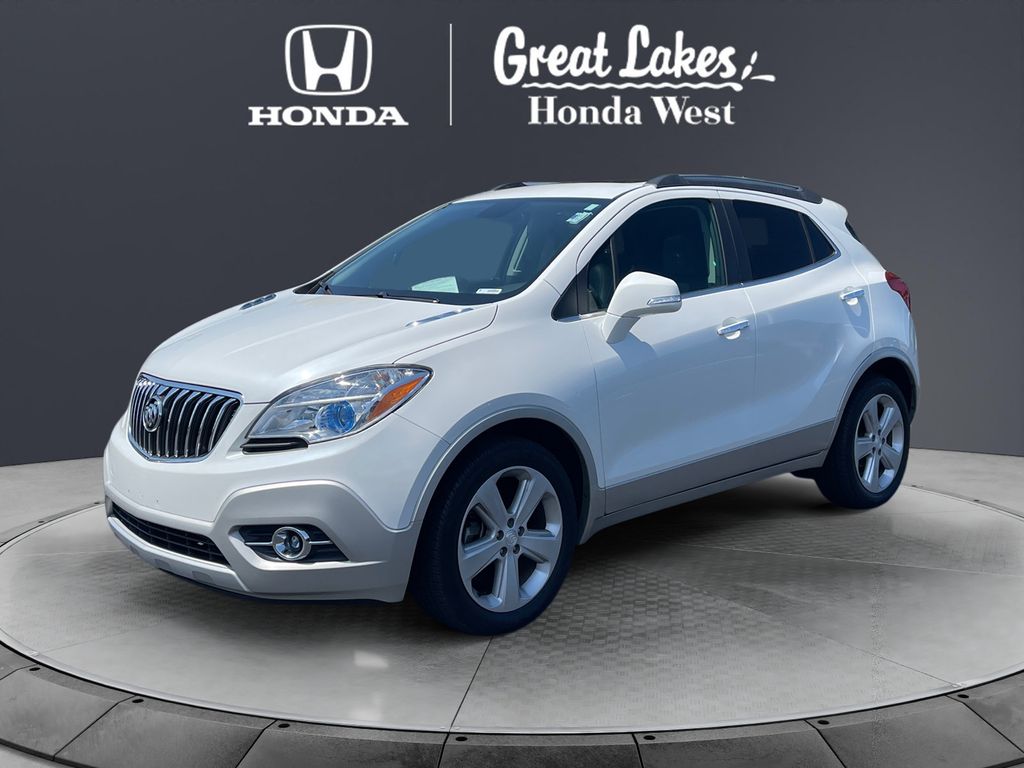 White Pearl Metallic 2015 Buick Encore SUV / Crossover Front-Wheel Drive 6-Speed Automatic Overdrive