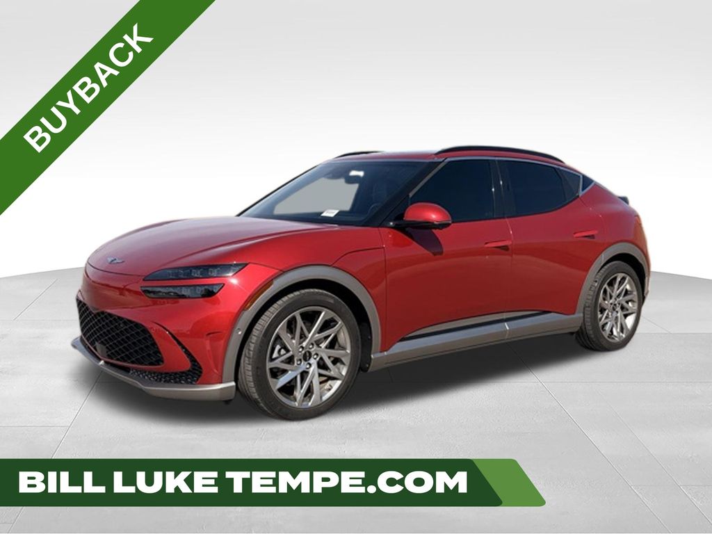 Red 2023 Genesis GV60 SUV / Crossover All-Wheel Drive 1-Speed Automatic