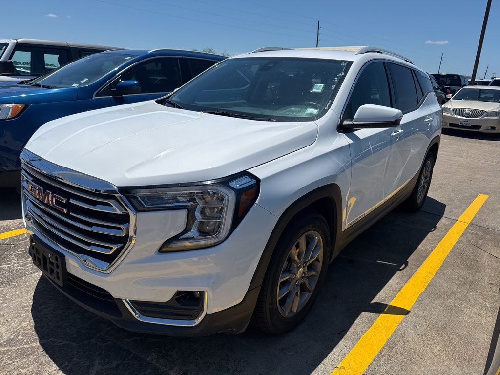 2024 GMC Terrain SLT White at Gullo Toyota