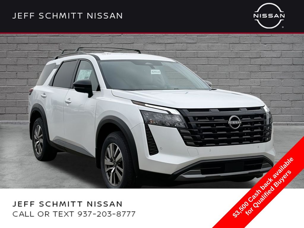 Everest White Pearl Tricoat 2026 Nissan Pathfinder SUV / Crossover All-Wheel Drive 9-Speed Automatic