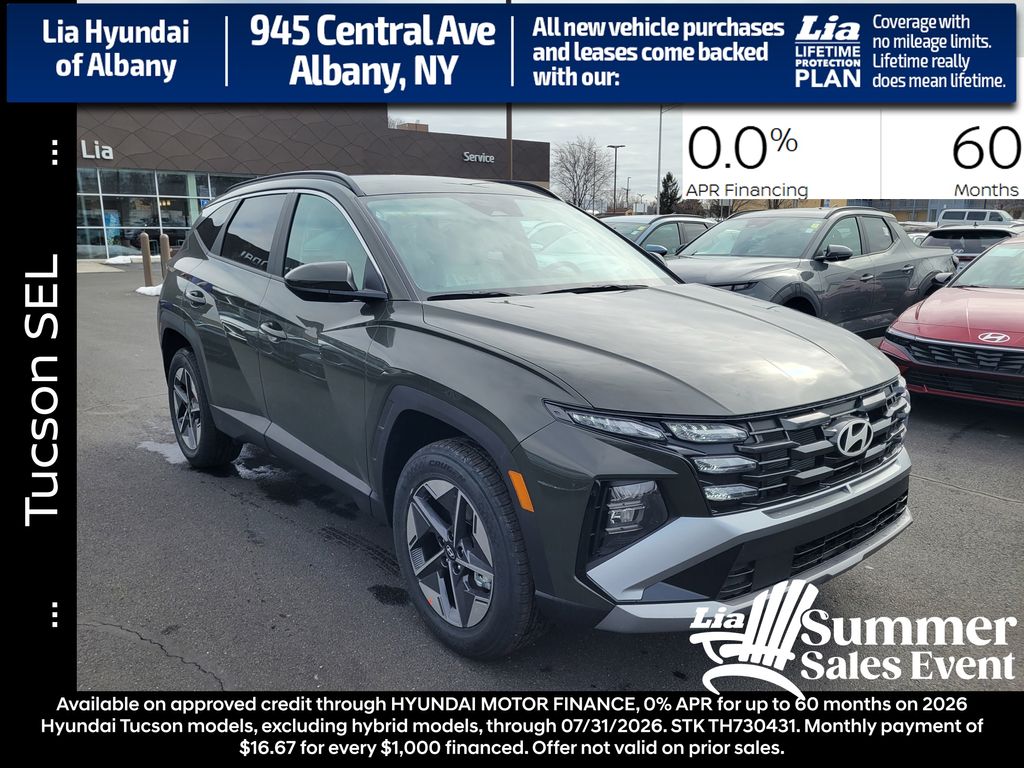 Rockwood Green 2026 Hyundai Tucson SUV / Crossover All-Wheel Drive 8-Speed Automatic