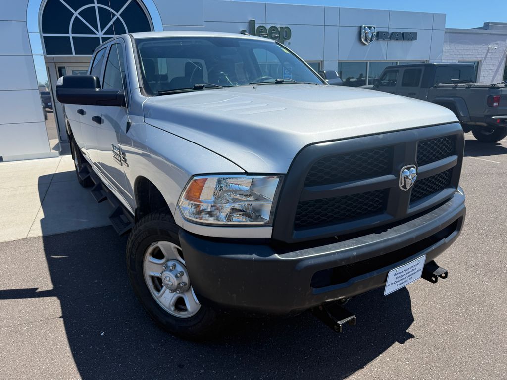 Bright Silver Clearcoat Metallic 2017 RAM 3500 Pickup Truck Four-Wheel Drive 6-Speed Automatic