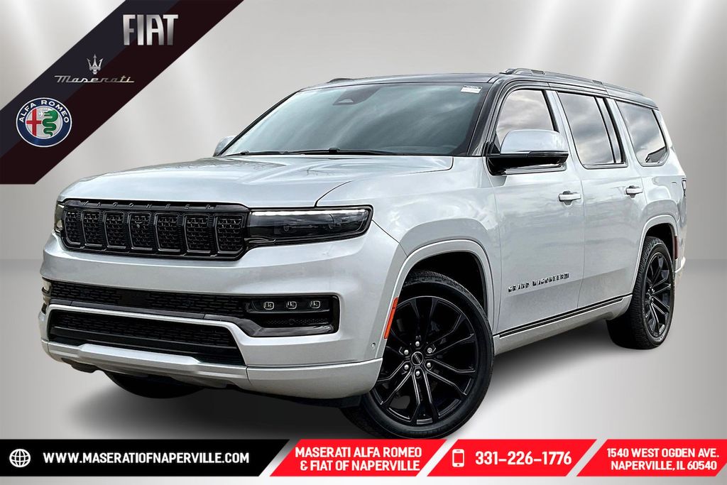 Silver Zynith 2022 Jeep Grand Wagoneer Series II 4WD SUV / Crossover Four-Wheel Drive 8-Speed Automatic