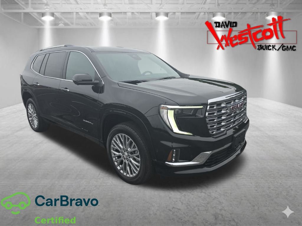 Black (Ebony Twilight Metallic) 2026 GMC Acadia SUV / Crossover Four-Wheel Drive 8-Speed Automatic