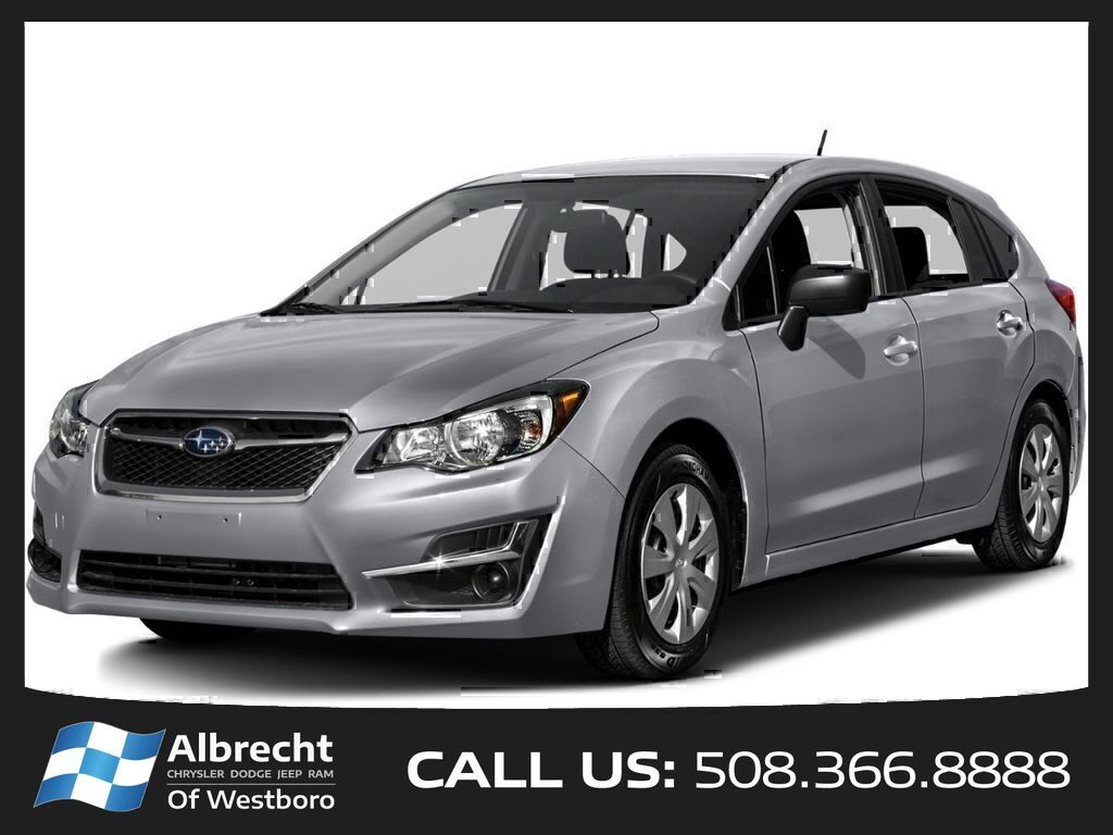 Crystal White Pearl 2015 Subaru Impreza Hatchback All-Wheel Drive Continuously Variable Transmission