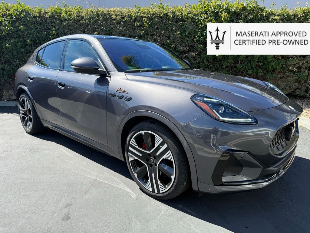 Grigio Lava Metallic 2025 Maserati Grecale Folgore AWD SUV / Crossover All-Wheel Drive 1-Speed Automatic