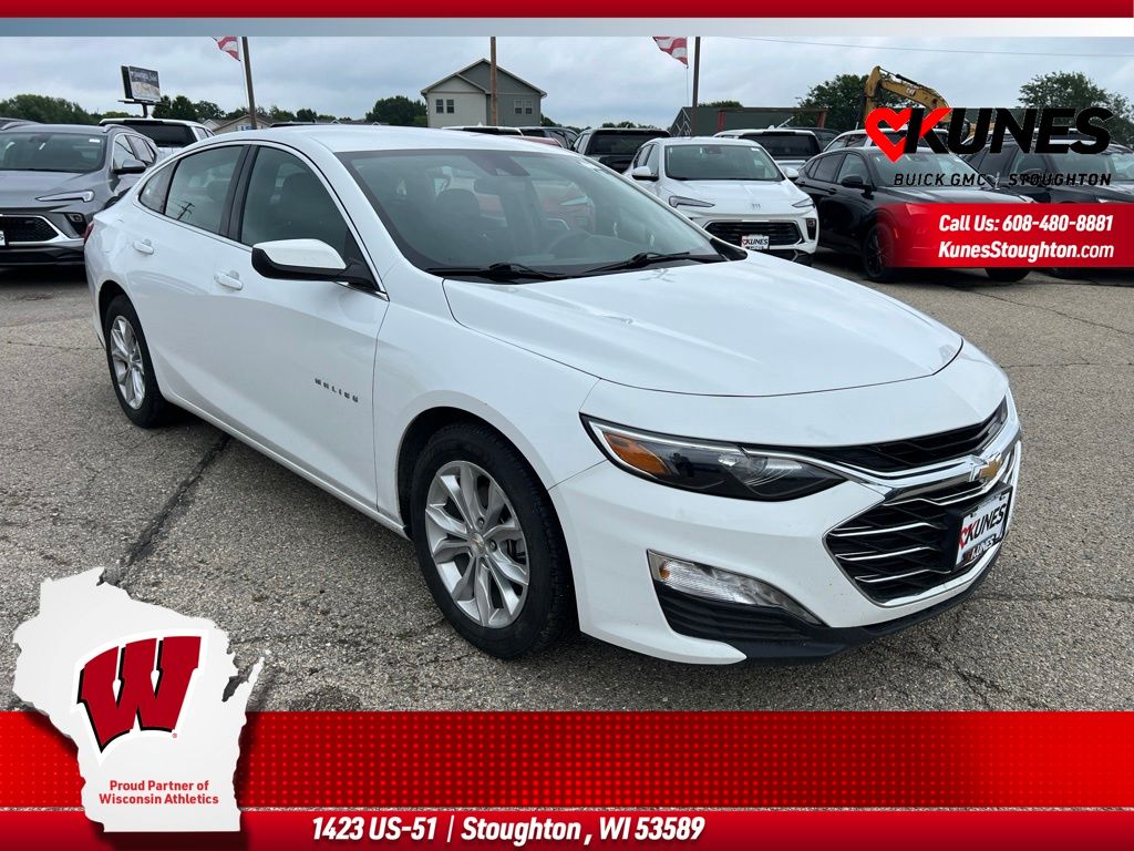 Summit White 2024 Chevrolet Malibu Sedan Front-Wheel Drive Continuously Variable Transmission